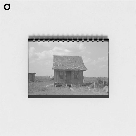 アートメモ帳-Front Porch of Sharecropper Cabin
 - ラッセル リー Memo.