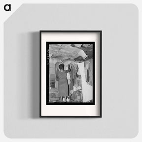 アートポスター-Sharecropper Shack Storage
 - ラッセル リー Poster.