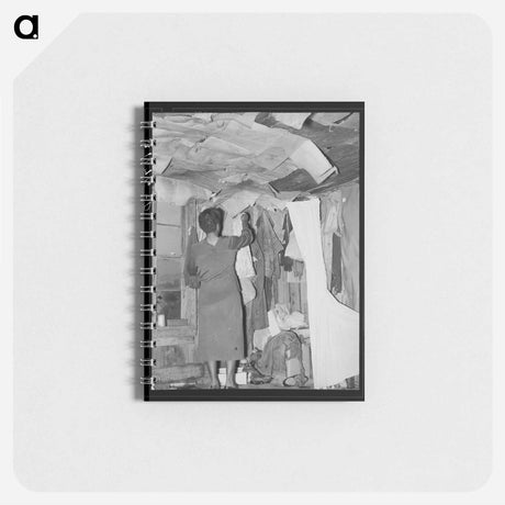 アートメモ帳-Sharecropper Shack Storage
 - ラッセル リー Memo.