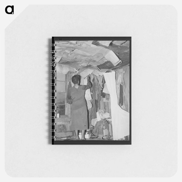 アートメモ帳-Sharecropper Shack Storage
 - ラッセル リー Memo.