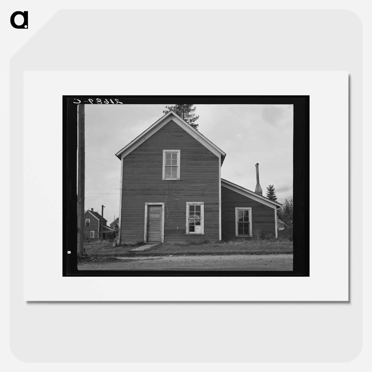 Sandpoint, Bonner County, Idaho - Dorothea Lange Poster.