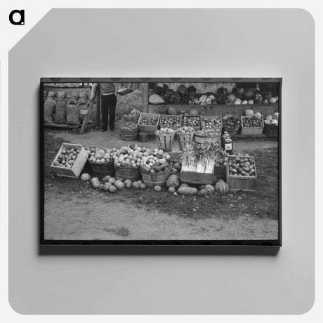 アートパネル-Roadside Harvest
 - ラッセル リー Canvas.