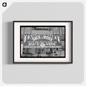 アートポスター-Window Shoppers, San Antonio
 - ラッセル リー Poster.