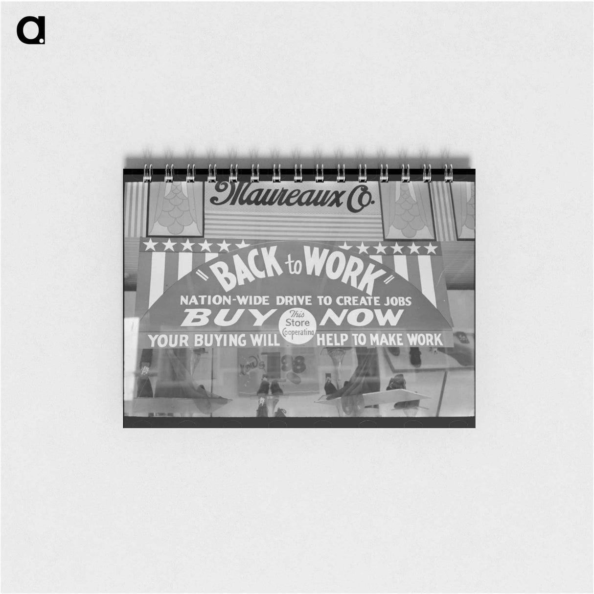 アートメモ帳-Window Shoppers, San Antonio
 - ラッセル リー Memo.