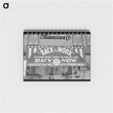 アートメモ帳-Window Shoppers, San Antonio
 - ラッセル リー Memo.