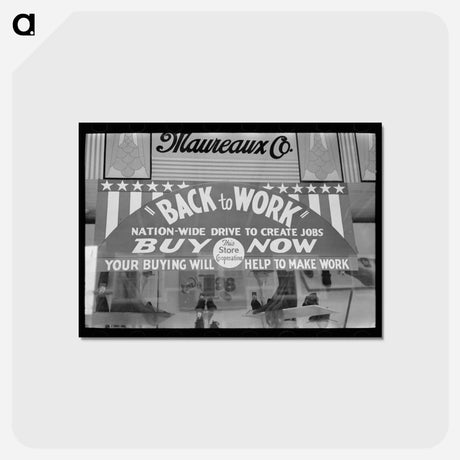 アートポストカード-Window Shoppers, San Antonio
 - ラッセル リー Postcard.