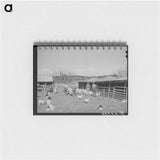 アートメモ帳-Goat Shearers of Junction
 - ラッセル リー Memo.