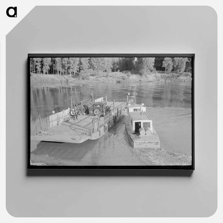 アートパネル-Ferry to Tennessee
 - ラッセル リー Canvas.