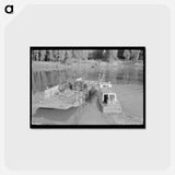アートポストカード-Ferry to Tennessee
 - ラッセル リー Postcard.