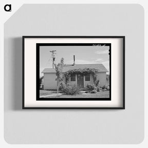 アートポスター-FSA Farm Workers' Housing
 - ラッセル リー Poster.