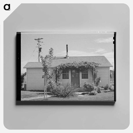 アートパネル-FSA Farm Workers' Housing
 - ラッセル リー Canvas.