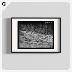 アートポスター-Telluride Gold Mill Tailings Pit
 - ラッセル リー Poster.