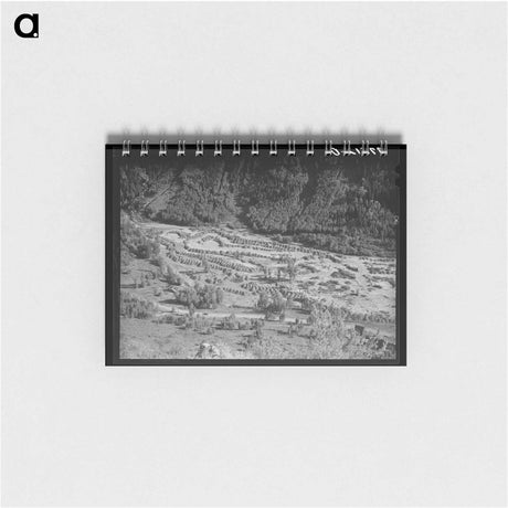 アートメモ帳-Telluride Gold Mill Tailings Pit
 - ラッセル リー Memo.