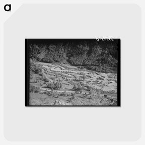 アートポストカード-Telluride Gold Mill Tailings Pit
 - ラッセル リー Postcard.