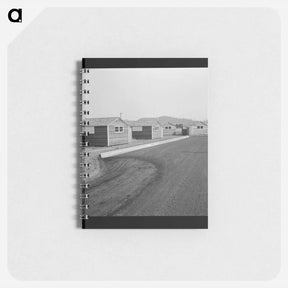 アートメモ帳-Wooden Shelter for Migratory Workers - ドロテア ラング Memo.