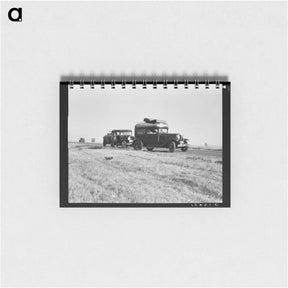 アートメモ帳-Between Tulare and Fresno - ドロテア ラング Memo.