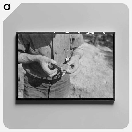 アートパネル-Pinos Altos Prospector
 - ラッセル リー Canvas.