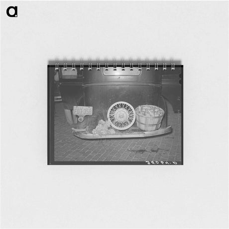 アートメモ帳-Grocer's Car, San Angelo
 - ラッセル リー Memo.
