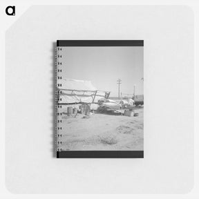 アートメモ帳-California home of Oklahoma drought refugee - ドロテア ラング Memo.