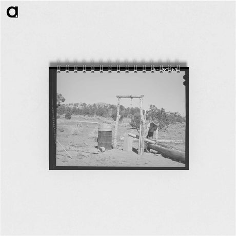 アートメモ帳-Watering at Pie Town
 - ラッセル リー Memo.