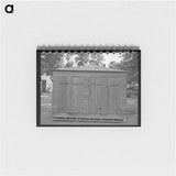アートメモ帳-Cabin-Trailer Camp Sanitary Facilities
 - ラッセル リー Memo.