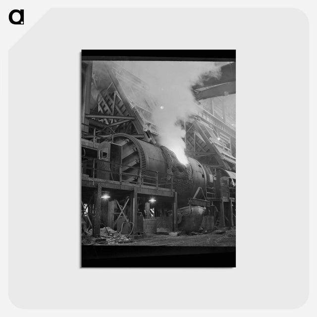 アートポストカード-Anaconda Smelter
 - ラッセル リー Postcard.