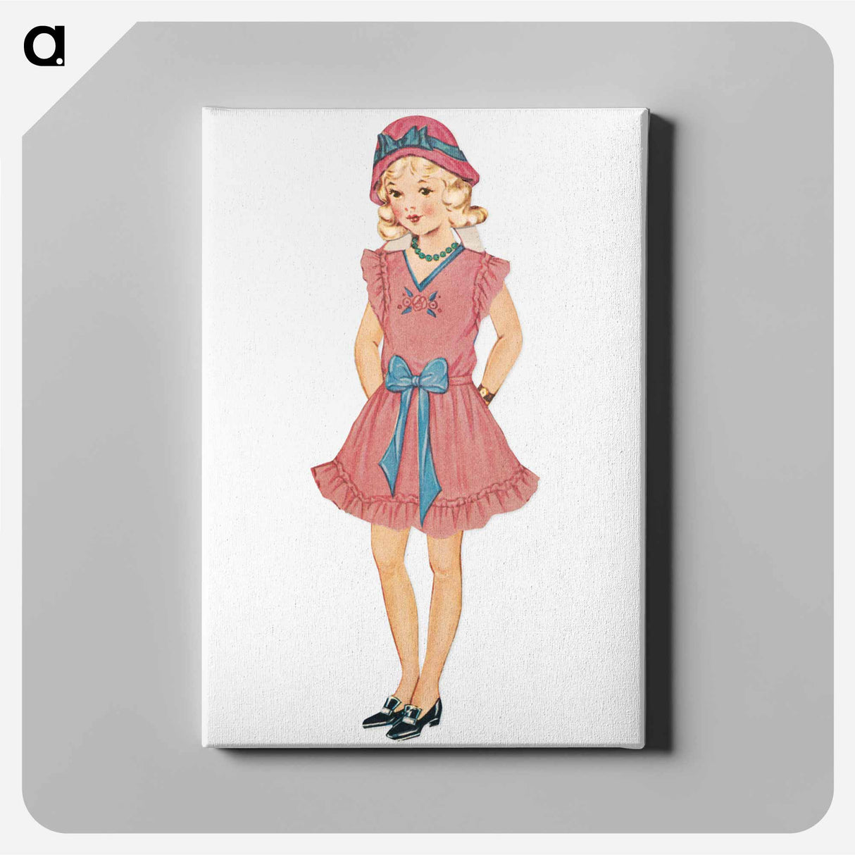 アートパネル-Gloria Paper Doll Outfits
 - ボストン公共図書館 Canvas.