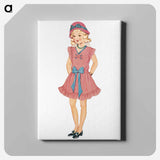 アートパネル-Gloria Paper Doll Outfits
 - ボストン公共図書館 Canvas.