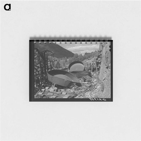 アートメモ帳-Remains of Gold Mill
 - ラッセル リー Memo.