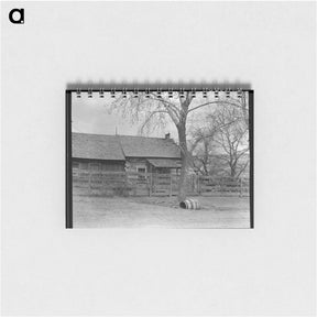 アートメモ帳-Type home. Escalante, Utah. - ドロテア ラング Memo.