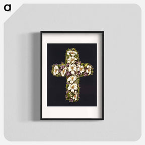 アートポスター-Easter Lily Cross
 - ボストン公共図書館 Poster.