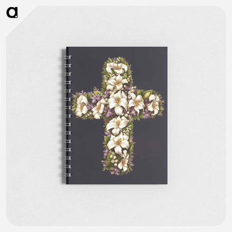 アートメモ帳-Easter Lily Cross
 - ボストン公共図書館 Memo.