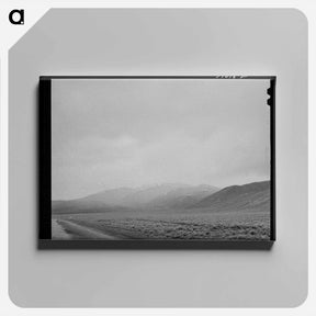 アートパネル-Uinta Mountains in Spring
 - ラッセル リー Canvas.