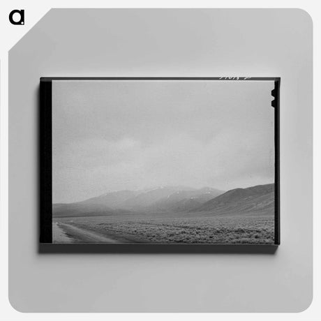 アートパネル-Uinta Mountains in Spring
 - ラッセル リー Canvas.