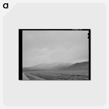 アートポストカード-Uinta Mountains in Spring
 - ラッセル リー Postcard.