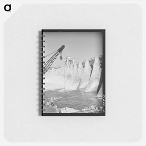 アートメモ帳-Bonneville Dam Construction
 - ラッセル リー Memo.