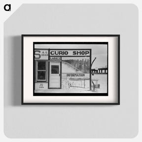 アートポスター-Curio Shop and Ladies' Restroom
 - ラッセル リー Poster.
