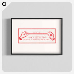 アートポスター-The Eagle's New Pencil Sharpener
 - ボストン公共図書館 Poster.