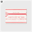 アートポストカード-The Eagle's New Pencil Sharpener
 - ボストン公共図書館 Postcard.