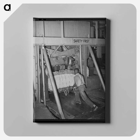アートパネル-Cotton Compression, Houston
 - ラッセル リー Canvas.