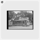 アートポストカード-Streetcar Tire Shop
 - ラッセル リー Postcard.