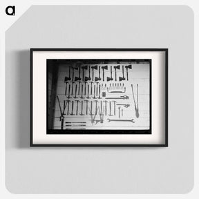 アートポスター-Lake Dick Tool Patterns
 - ラッセル リー Poster.