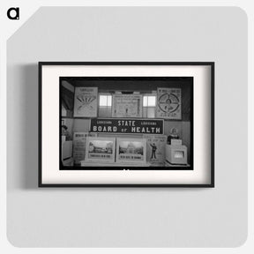 アートポスター-State Board of Health Display
 - ラッセル リー Poster.