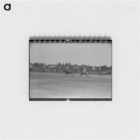 アートメモ帳-Watching Polo Match, Abilene, Texas
 - ラッセル リー Memo.