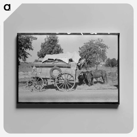 アートパネル-Roadside Rest
 - ラッセル リー Canvas.