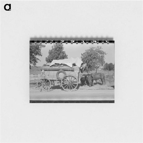 アートメモ帳-Roadside Rest
 - ラッセル リー Memo.