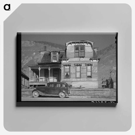 アートパネル-Silverton House
 - ラッセル リー Canvas.