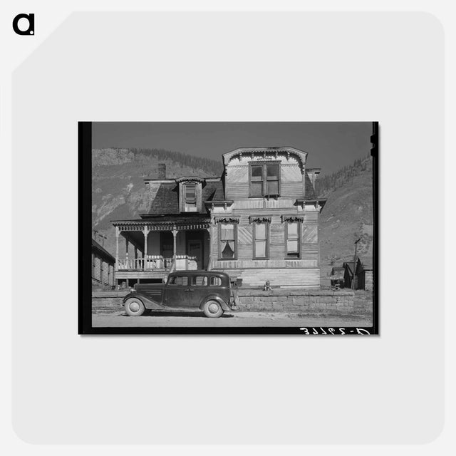 アートポストカード-Silverton House
 - ラッセル リー Postcard.