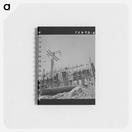 アートメモ帳-Shasta Dam Power Switches
 - ラッセル リー Memo.