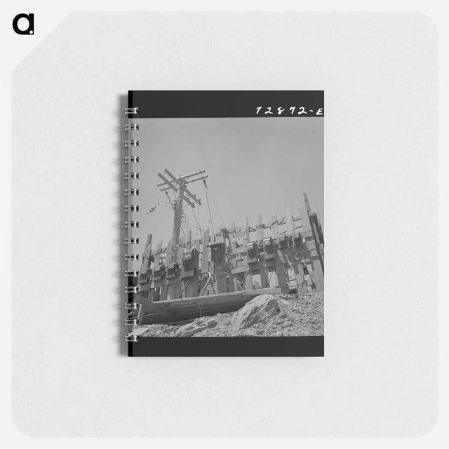 アートメモ帳-Shasta Dam Power Switches
 - ラッセル リー Memo.